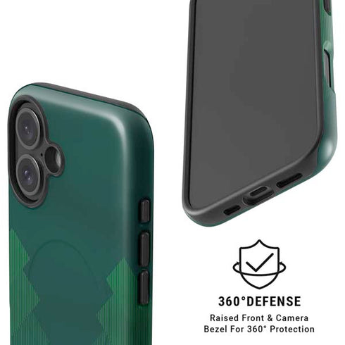 Mexico Soccer Flag iPhone 16 Magsafe Impact Case